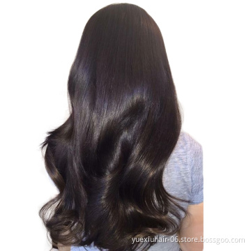 cheap Wholesale Brazilian 100% Human raw Virgin remy Hair  HD Transparent full lace 360 Lace front glueless Wigs For Black Women